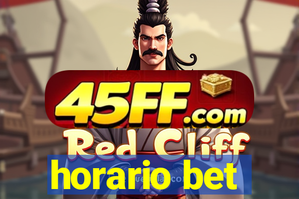 horario bet